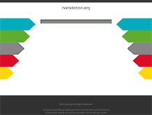 Tablet Screenshot of noradiation.org